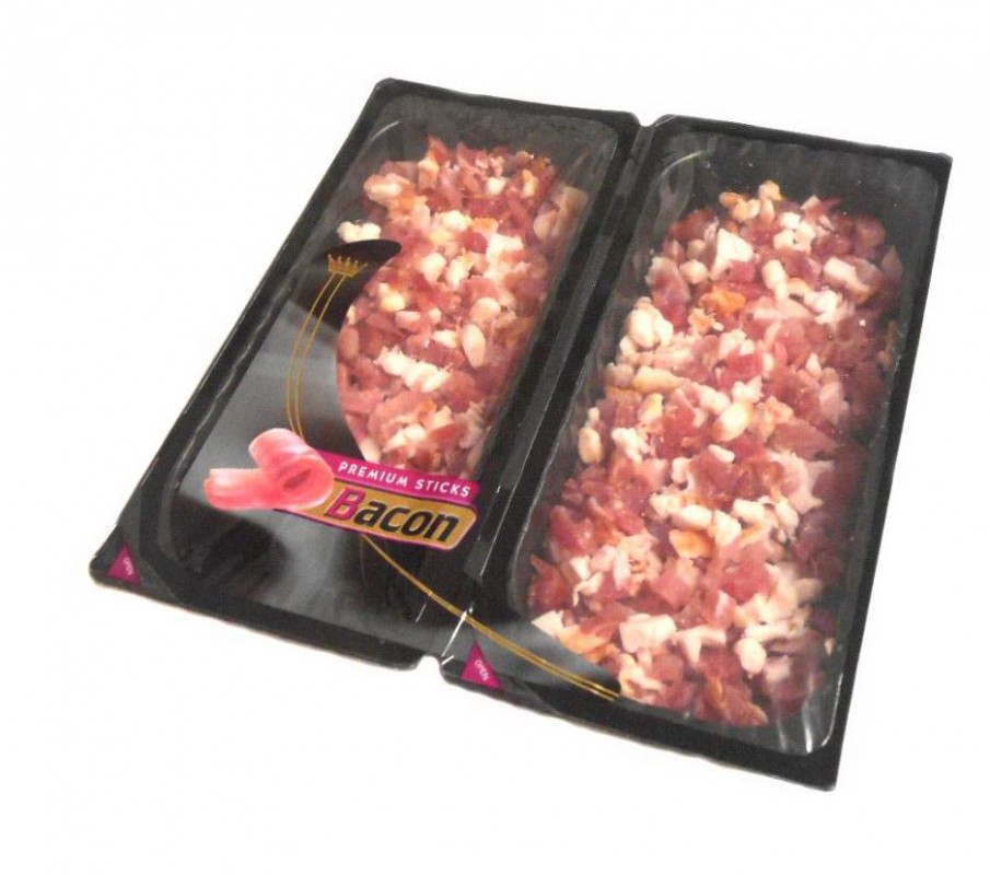 Premium kockázott bacon 250g (4x62,5g)